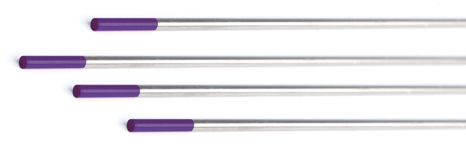 Abicor Binzel E3 Wolframelektrode – 3,2 Mm Durchmesser, 175 Mm Länge, 10 Stück, Violett, Für Wechsel-/Gleichstrom